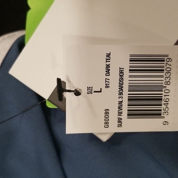 💕RIP CURL💕 Surf Revival 3" Boardshort ~ Swim Coverup Shorts Blue Large L NWT - Picture 15 of 16